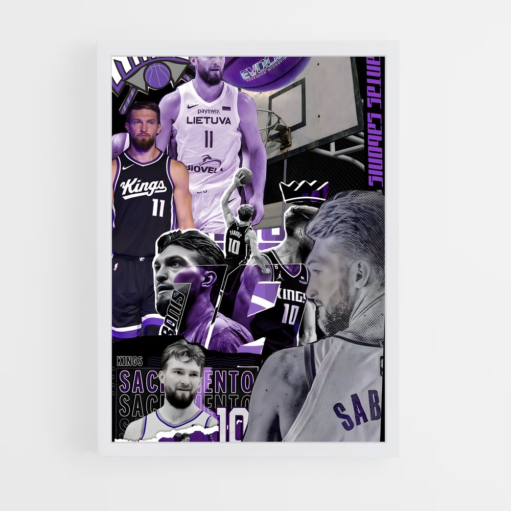 Poster Sacramento Spirit – affiche Basketball (vue 3)